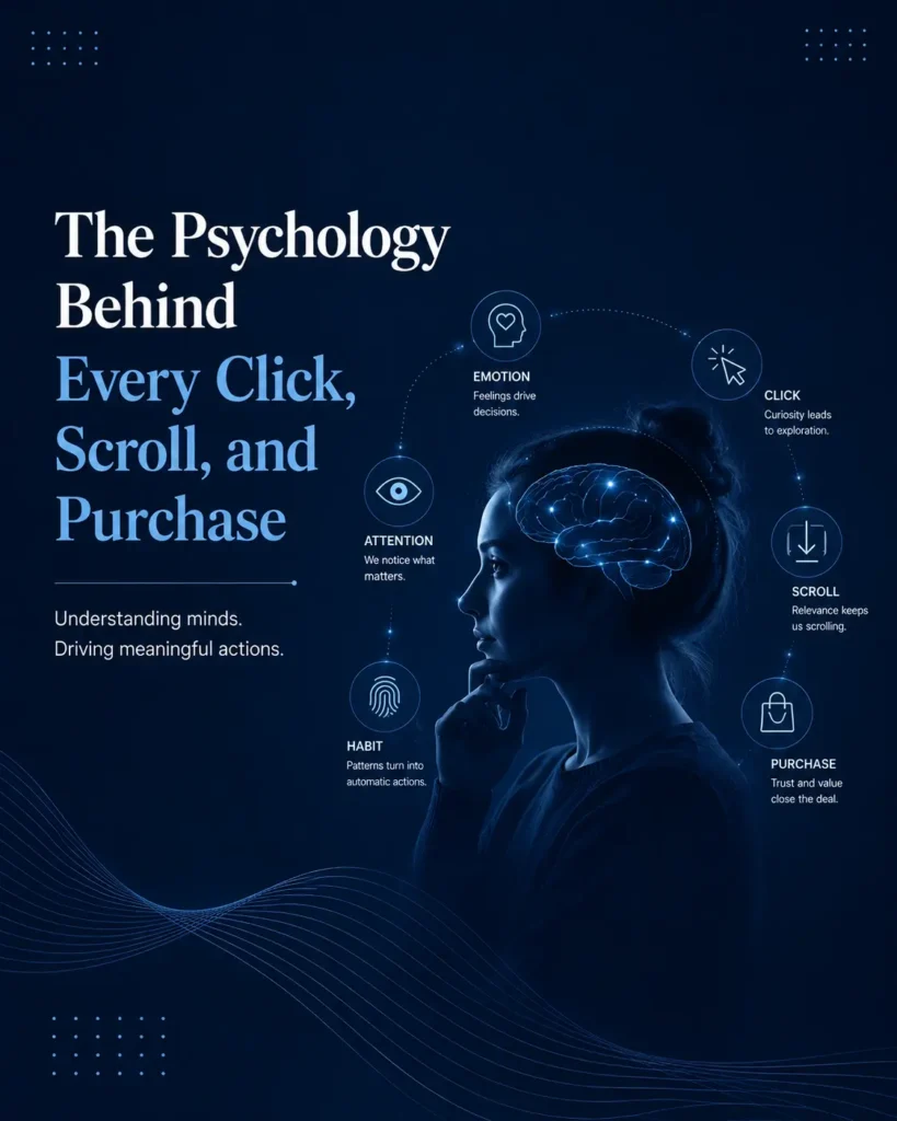 The Psychology Behind Every Click, Scroll, and Purchase