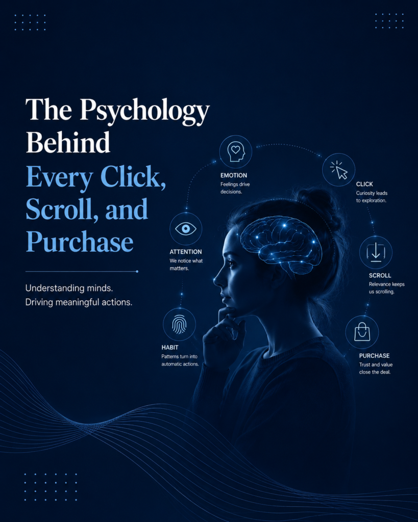 The Psychology Behind Every Click, Scroll, and Purchase